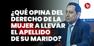 ¿Qué opina del derecho a la mujer a llevar el apellido de su marido? JNJ entrevista a Rene Armando Ccori Chávez
