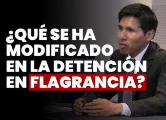 ¿Qué se ha modificado en la detención en flagrancia? JNJ entrevista a Elmer Chávez Laquise