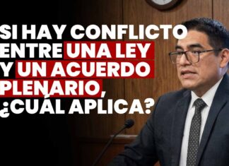 Si hay conflicto entre una ley y un acuerdo plenario,¿Cuál aplica? JNJ entrevista a Iderson Roger Pituy Ataucusi