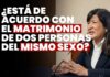 ¿Está de acuerdo con el matrimonio de dos personas del mismo sexo? JNJ entrevista a Saida Yeny Sifuentes Díaz