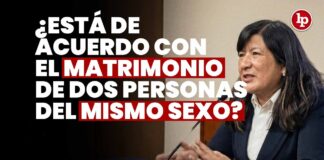 ¿Está de acuerdo con el matrimonio de dos personas del mismo sexo? JNJ entrevista a Saida Yeny Sifuentes Díaz