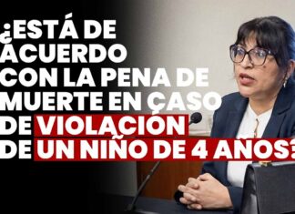 ¿Está de acuerdo con la pena de muerte en caso de violación de un niño de 4 años? JNJ entrevista a Shirley Magali Velarde Benavides