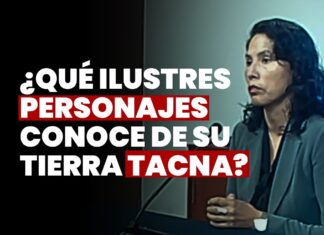 ¿Qué ilustres personajes conoce de su tierra Tacna? JNJ entrevista a Elizabeth Elena Quispe Torres