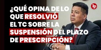 ¿Qué opina de lo que resolvió el TC sobre la suspensión del plazo de prescripción? JNJ entrevista a Edward Ángel Zambrano Murillo