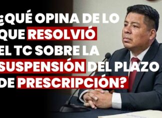 ¿Qué opina de lo que resolvió el TC sobre la suspensión del plazo de prescripción? JNJ entrevista a Edward Ángel Zambrano Murillo