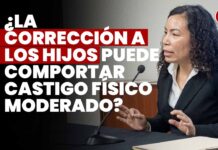 ¿La corrección a los hijos puede comportar castigo físico moderado? JNJ entrevista a Ofelia María Díaz Dextre