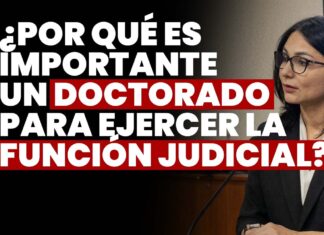 ¿Por qué es importante un doctorado para ejercer la función judicial? JNJ entrevista a Josune Gracieli Paco Armestar