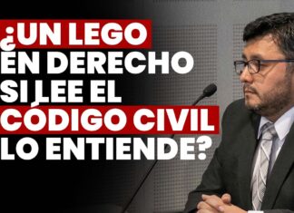 ¿Un lego en derecho si lee el Código Civil lo entiende? JNJ entrevista a Rafael Enrique Sierra Casanova