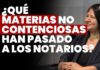 ¿Qué materias no contenciosas han pasado a los notarios? JNJ entrevista a Janet Pilar Contreras Ortiz