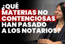 ¿Qué materias no contenciosas han pasado a los notarios? JNJ entrevista a Janet Pilar Contreras Ortiz