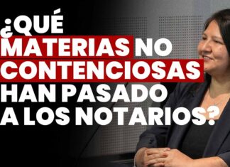 ¿Qué materias no contenciosas han pasado a los notarios? JNJ entrevista a Janet Pilar Contreras Ortiz