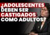 ¿Adolescentes deben ser castigados como adultos? JNJ entrevista a Shirley Araníbar Corrales