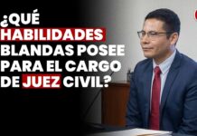 ¿Qué habilidades blandas posee para el cargo de juez civil? JNJ entrevista a Joel Peter Fernández Monroy