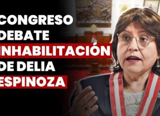 Congreso rechaza informe que recomendó la inhabilitación de Delia Espinoza por 10 años
