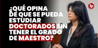 ¿Qué opina de que se pueda estudiar doctorados sin tener el grado de maestro? JNJ entrevista a Jackeline Denisse Romero Orccon