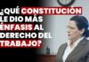¿Qué constitución le dio más énfasis al derecho del trabajo? JNJ entrevista a Yenny Beatriz Benavides Meza