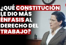 ¿Qué constitución le dio más énfasis al derecho del trabajo? JNJ entrevista a Yenny Beatriz Benavides Meza