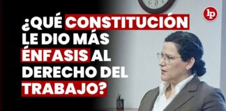 ¿Qué constitución le dio más énfasis al derecho del trabajo? JNJ entrevista a Yenny Beatriz Benavides Meza