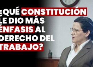 ¿Qué constitución le dio más énfasis al derecho del trabajo? JNJ entrevista a Yenny Beatriz Benavides Meza
