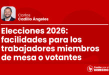 Elecciones 2026: facilidades para los trabajadores miembros de mesa o votantes