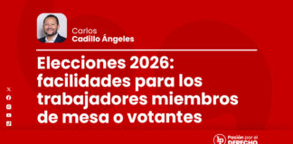 Elecciones 2026: facilidades para los trabajadores miembros de mesa o votantes