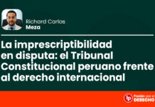 La imprescriptibilidad en disputa: el Tribunal Constitucional peruano frente al derecho internacional