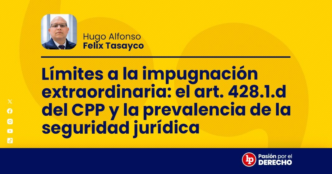 BANNER penal_ Límites a la impugnación extraordinaria_LP