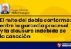 El mito del doble conforme: entre la garantía procesal y la clausura indebida de la casación