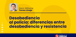 Desobediencia al policía: diferencias entre desobediencia y resistencia