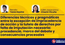 Diferencias técnicas y pragmáticas entre la excepción de improcedencia de acción y la tutela de derechos por falta de imputación necesaria: procedencia, marco del debate y consecuencias procesales
