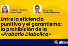 Entre la eficiencia punitiva y el garantismo: la prohibición de la «Probatio Diabolica»