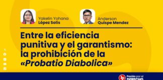 Entre la eficiencia punitiva y el garantismo: la prohibición de la «Probatio Diabolica»