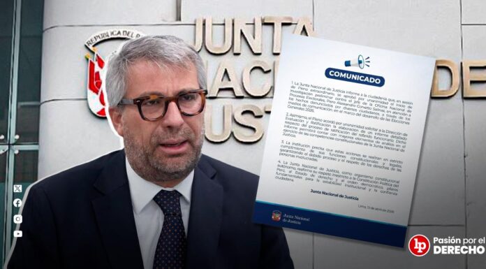 JNJ acuerda abrir investigación a jefe de la ONPE y revisar su ratificación