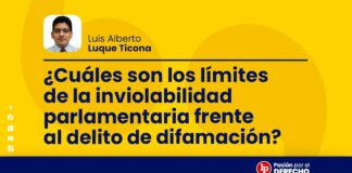 ¿Cuáles son los límites de la inviolabilidad parlamentaria frente al delito de difamación?