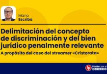 Delimitación del concepto de discriminación y del bien jurídico penalmente relevante: A propósito del caso del streamer «Cristorata»