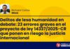 Delitos de lesa humanidad en debate: 23 errores graves en el proyecto de ley 14337/2025-CR que ponen en riesgo la justicia internacional