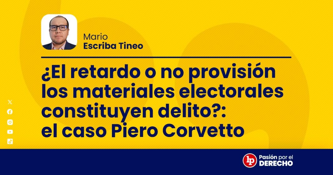 BANNER_el retardo o no provision los materiales electorales_LP