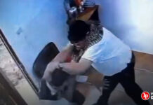 Investigan a exfuncionario grabado agrediendo a policía durante diligencia