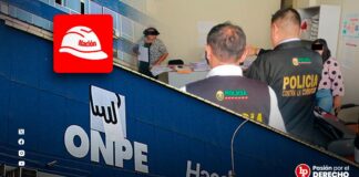 Ahora Nación piden apartamiento de la Dircocor por «filtración de información reservada» en investigación del caso ONPE