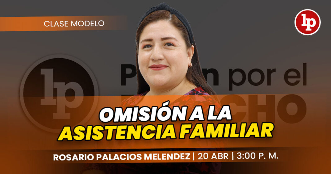 CLASE MODELO-ROSARIO PALACIOS MELENDEZ_Omisión a la asistencia familiar