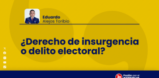 ¿Derecho de insurgencia o delito electoral?