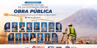 II Foro Regional: Contratación de Obra Pública (24 ABR)