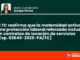 El TC reafirma que la maternidad activa una protección laboral reforzada incluso en contratos de locación de servicios (Exp. 03645-2025-PA/TC)