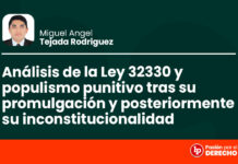 Análisis de la Ley 32330 y populismo punitivo tras su promulgación y posteriormente su inconstitucionalidad