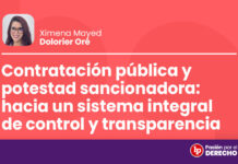 Contratación pública y potestad sancionadora: hacia un sistema integral de control y transparencia