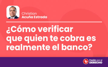 ¿Cómo verificar que quien te cobra es realmente el banco?