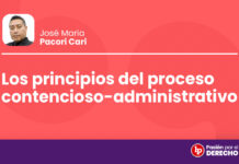 Los principios del proceso contencioso-administrativo