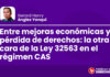 Entre mejoras económicas y pérdida de derechos: la otra cara de la Ley 32563 en el régimen CAS