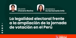 La legalidad electoral frente a la ampliación de la jornada de votación en el Perú