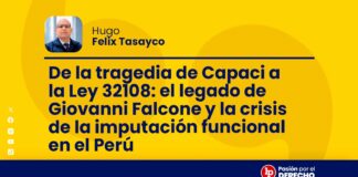 De la tragedia de Capaci a la Ley 32108: el legado de Giovanni Falcone y la crisis de la imputación funcional en el Perú